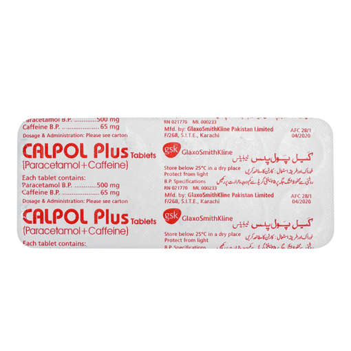 Picture of Calpol Plus Tab 1x200s